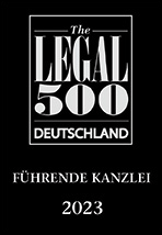The Legal 500 Deutschland - Führende Kanzlei 2022