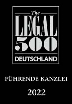 The Legal 500 Deutschland - Führende Kanzlei 2022